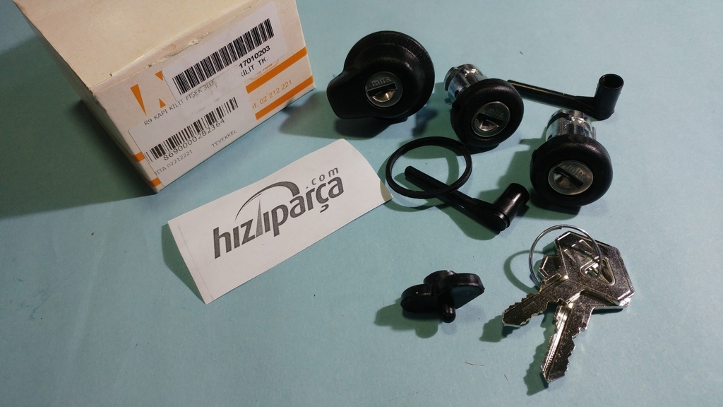 [MITA 02212221] R9 Kapı Kilit Fişeği 3Lü 7701349483