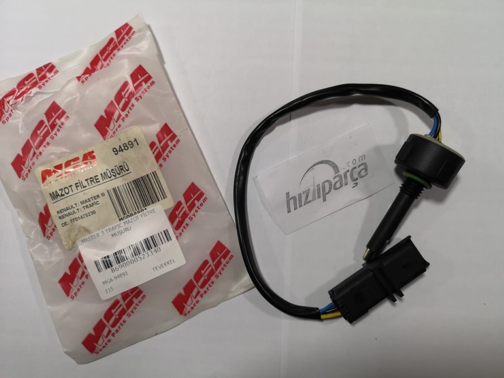 [MGA-94891] Master 3 Trafic Mazot Filtre Muşuru 7701070650