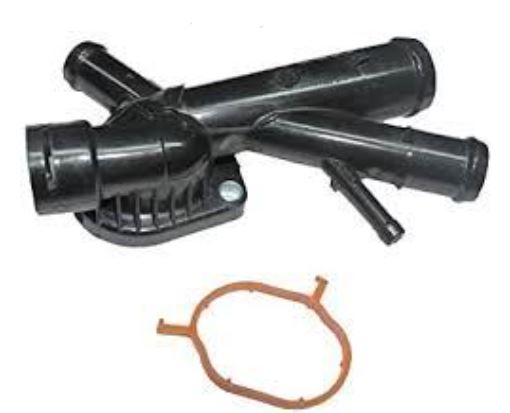 [MGA-943425] Caddy Passat Polo Transporter T5 04-15 Termostat Su Flanşı 03L1211132AA
