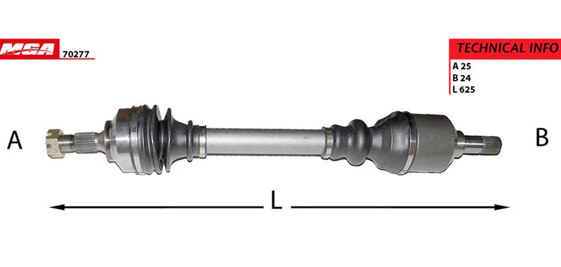 P307 C4 Partner Tepe 1.6 Aks Komple Sol
