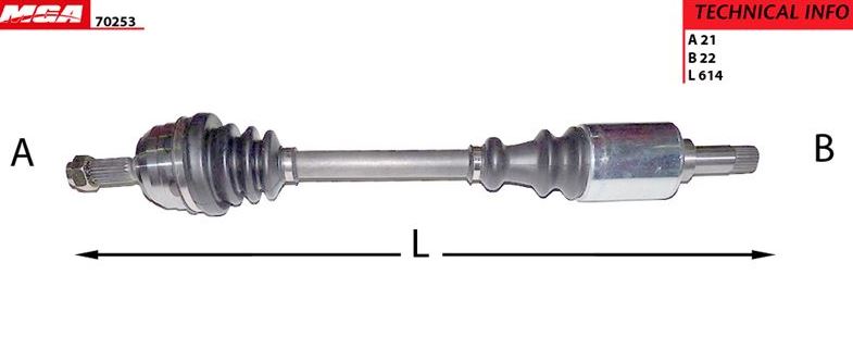 P106 Saxo (91-02) Komple Aks Sol Abs Siz