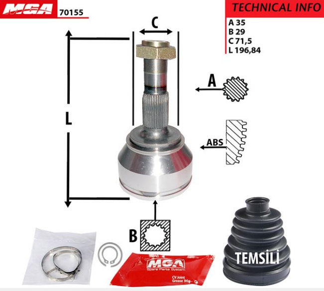 [MGA-70155] Ducato Boxer Jumper Aks Kafa 15-17Q 06- 9566722180
