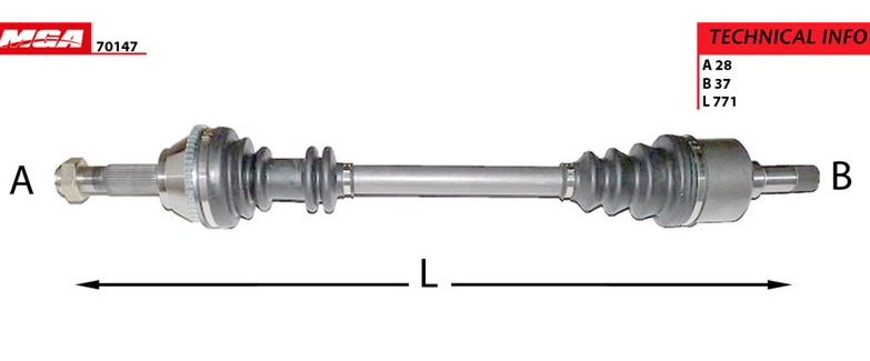 [MGA 70147] Boxer Jumper Ducato (94-05) 14Q Absli Komple Aks Sol
