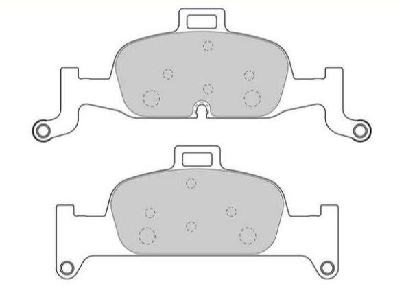 [MGA 55674] Audi A5 Audi A6 Audi Q5 17- Ön Balata 8W0698151AC