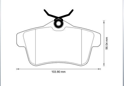 [MGA-55629] P3008 P5008 C4 2009- Arka Balata 4254.35
