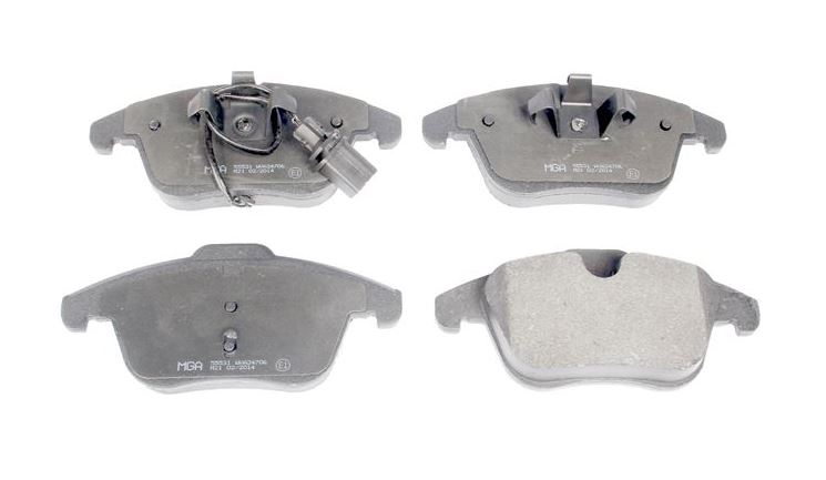 [MGA 55531] Audi A4 08-16 Audi A5 08-11 Ön Balata 7D0698151F