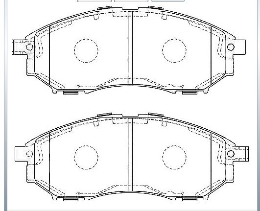 Koleos Qashqai 2.0 Ön Balata 410603072R