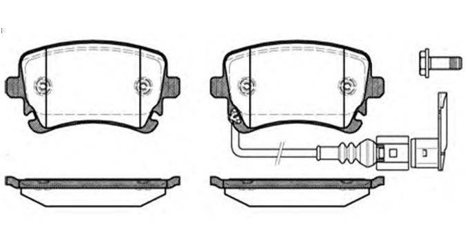 Transporter T5 T6 03-19 Arka Balata 7H0698451
