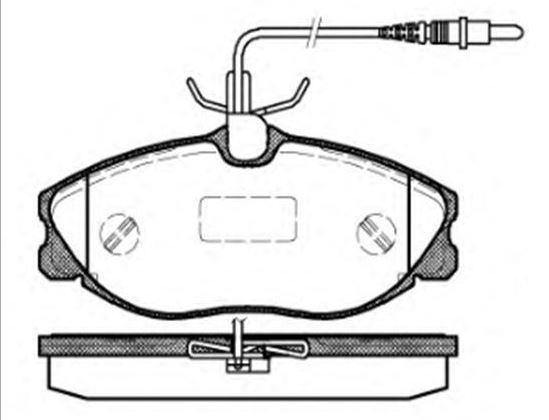 P406 Ön Balata 4251 32