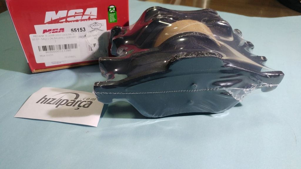 Megane 2 2008-2010 Laguna 2 3 07- Saçlı Ön Balata 410607690R