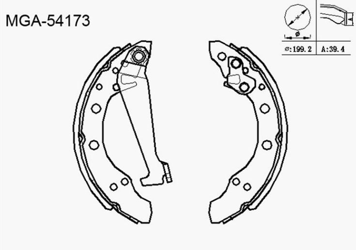 Polo İbiza Fabia 95-18 El Fren Balata 1H0698520X