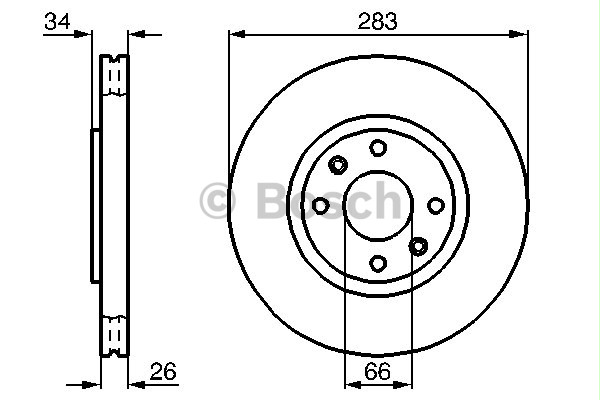 [MGA-50104] P206 P207 P308 P3008 (98-13) C4 C5 Tepee 2009- Ön Fren Ayna Takım