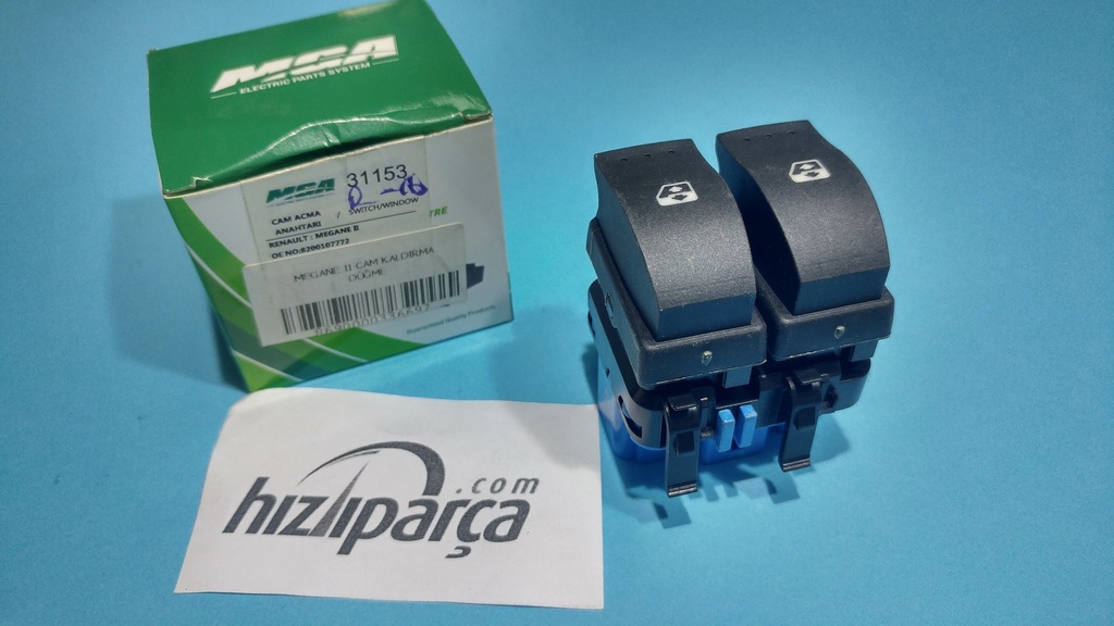 [MGA-31153] Megane 2 Master 3 Cam Kaldırma Düğmesi 8200107772