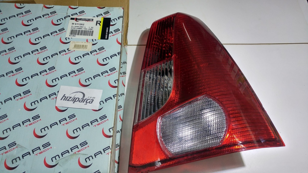 [MARS 611262] Logan Sedan 2005-2008 Komple Stop Sağ Beyaz Sinyalli (Duylu) 6001549148