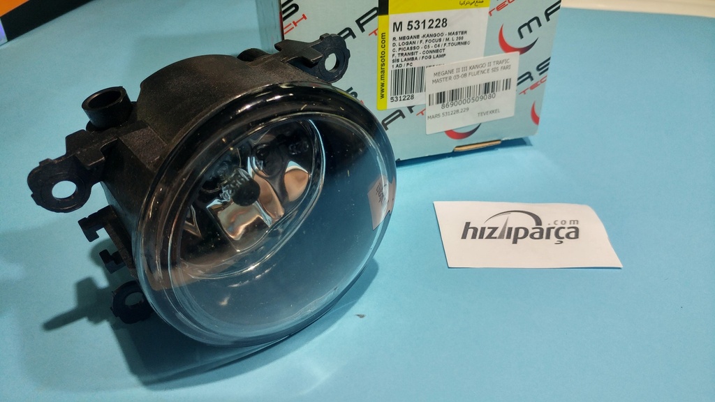 [MARS 531228] Kango 2 Megane 2 3 Kango 2 Trafic Master 2 03-08 Fluence Ducato 06- Sandero Sis Farı 8200074008