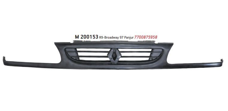 [MARAL M200153] R9 97-2000 Ön Panjur 7700875958