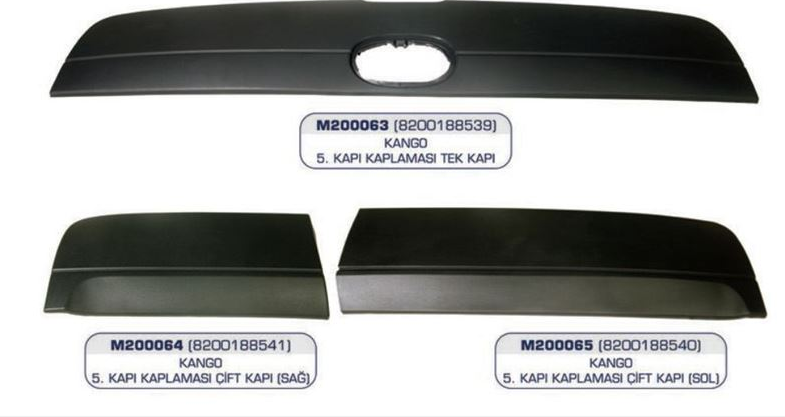 Kango 98-08 Kapı Bandı Bagaj ( Tek Kapı) 8200188539