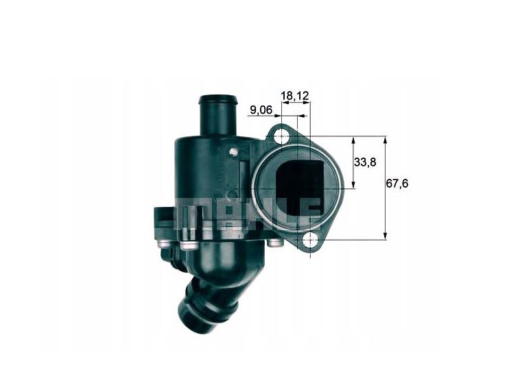 [MAHLE TM3.105] Termostat Komple A4 Golf Jetta Passat Toledo 2.0 Fsi 06B121111F 06B121111L