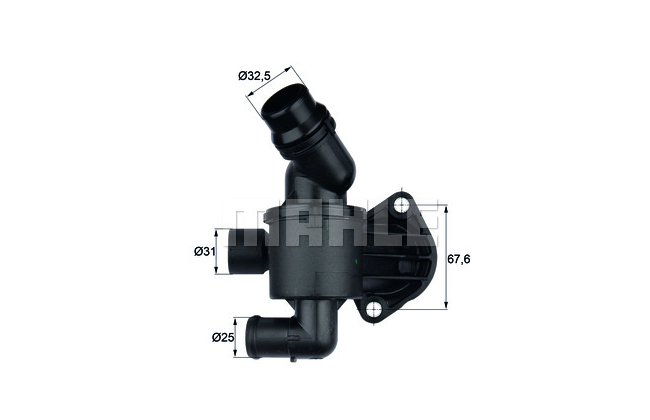 Golf 13- Polo 13-18 Audi A1 11-18 Audi A3 13-16 Audi A4 16- Leon 13-20 Termostat 105 Derece 03L121111AD