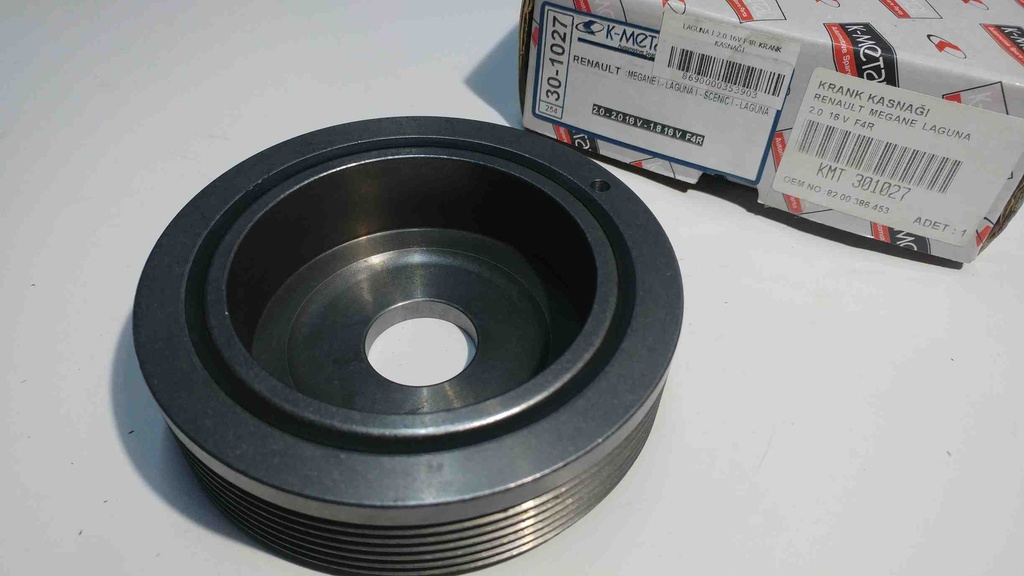 [KMT 301027] Laguna 1 2.0 16V F4R Krank Kasnağı 8200386453